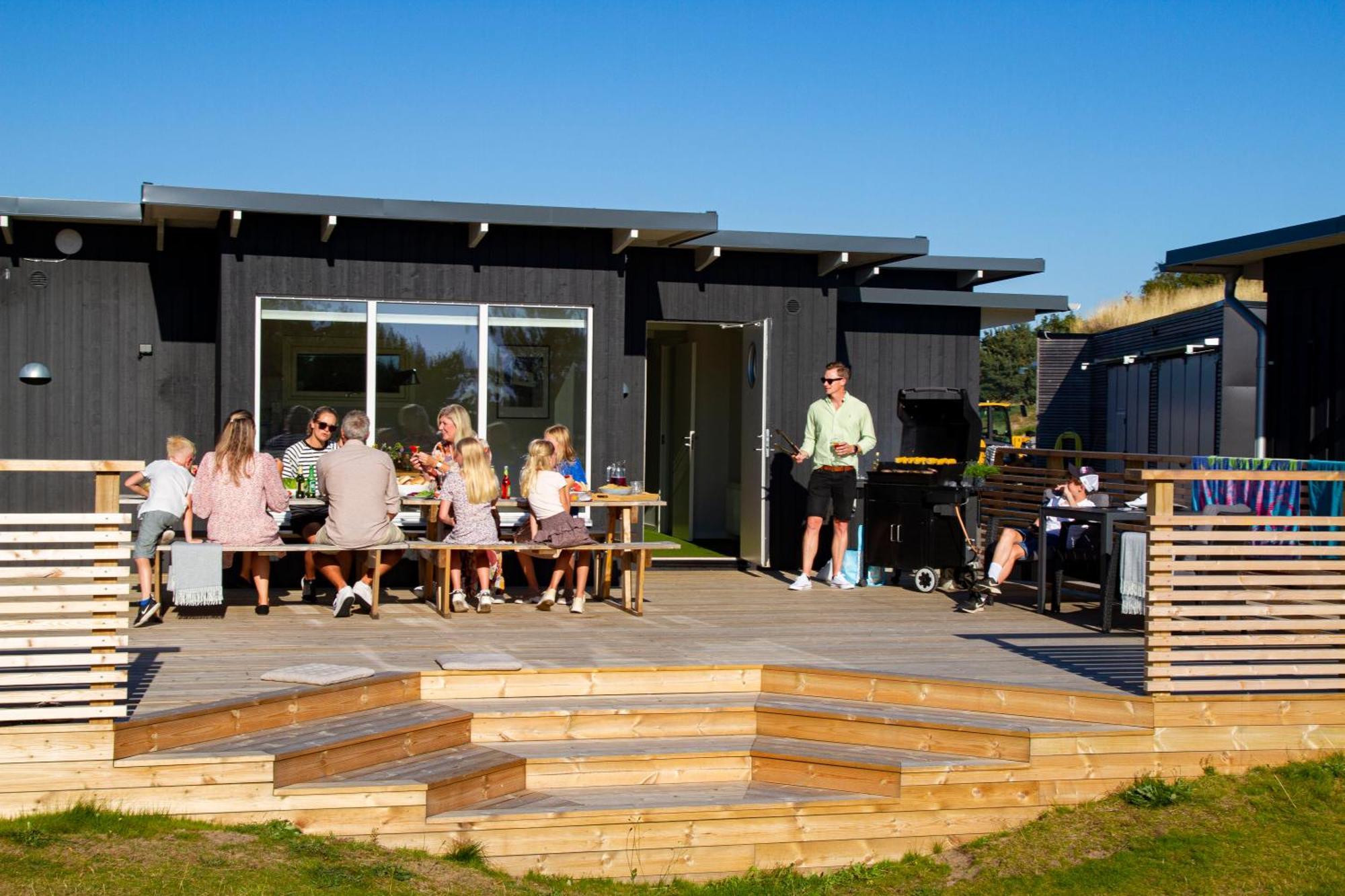 Halmstad Golfarena Stugor Exterior photo